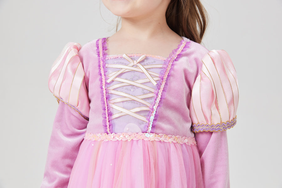 Disfraz de Rapunzel para Niña