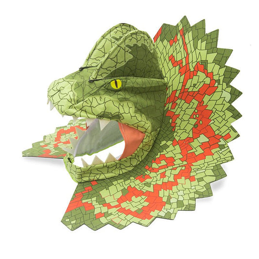 Disfraz de Dilophosaurus para Niños – Traje Completo con Capucha y Garras